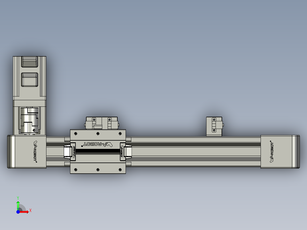 威洛博LB.GB同步带传动--欧规系列EBF5-L11-S200-BR-P20-C4前视图