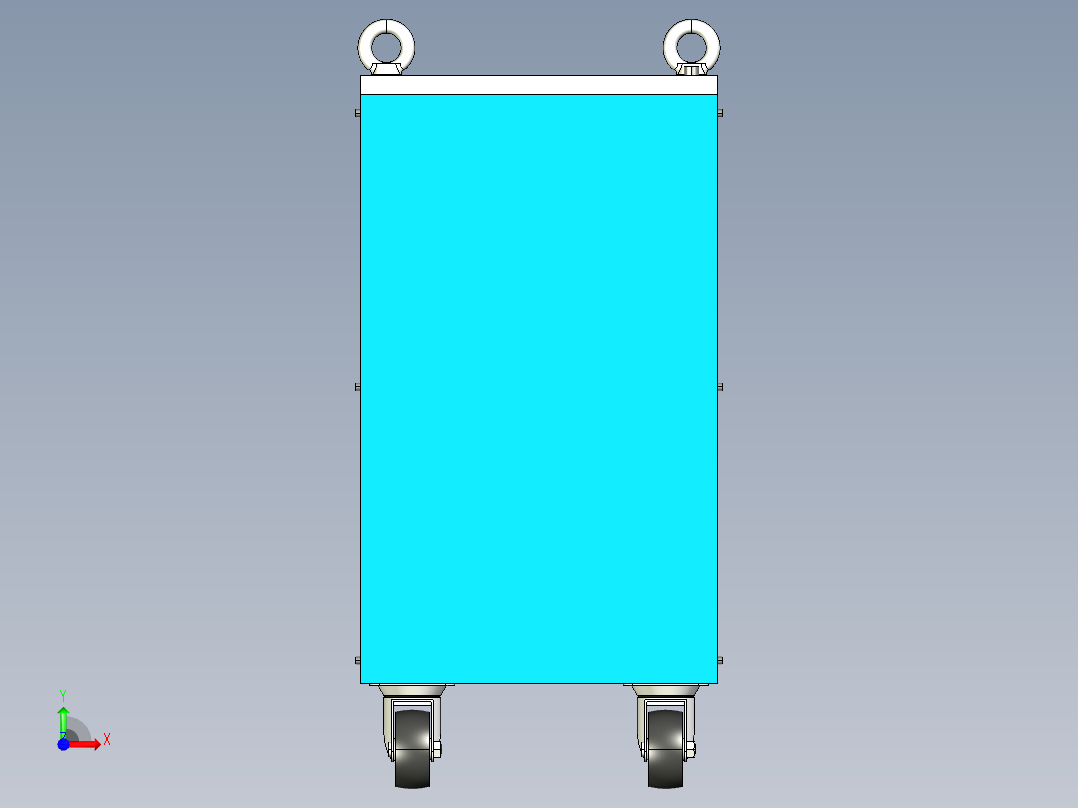 OTC焊机 3D模型前视图