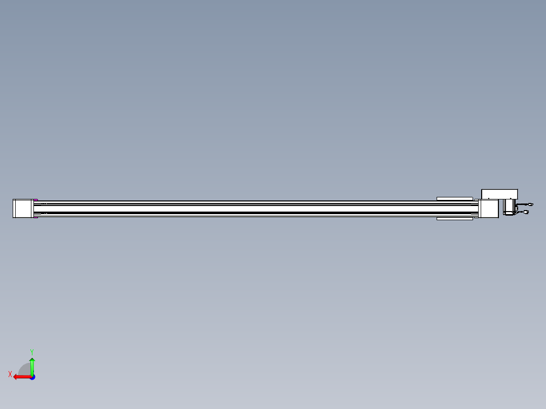 威洛博LB.GB同步带传动--欧规系列GB8-L96-S2000-BR-P40后视图