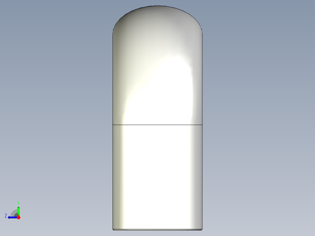 取手(鋁合金)(A)MO-3D多系列多零件图纸模型右视图