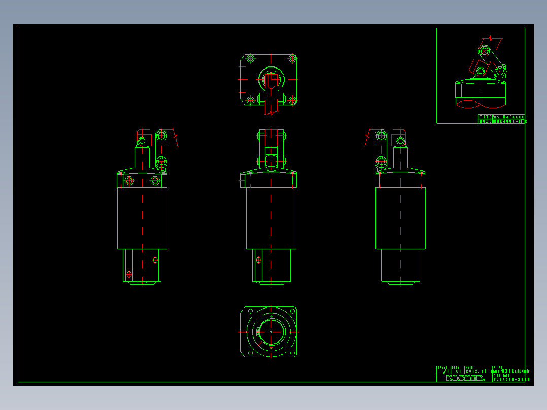 KOSMEKWCE4001-2SRN多系列多零件图纸模型多系列多零件图纸模型