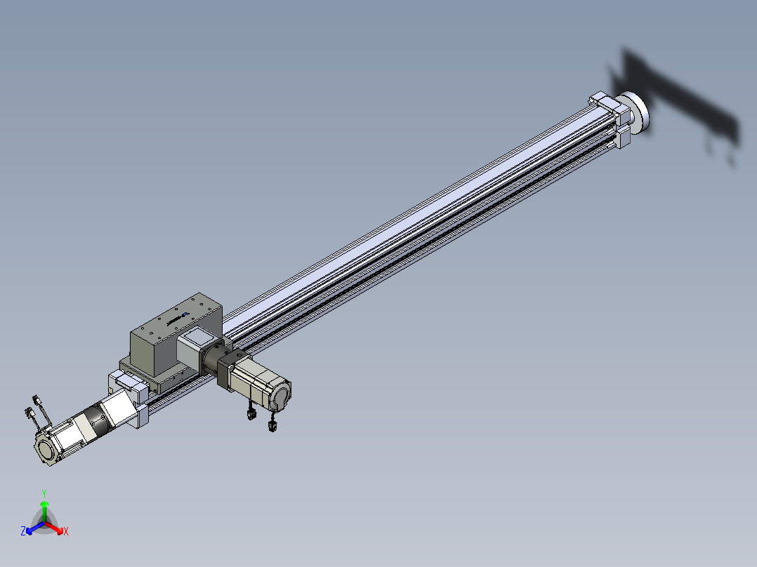 威洛博直线电机模组EB8ZR-L200-S1380-LZP75B5K-ZP755K-MS3