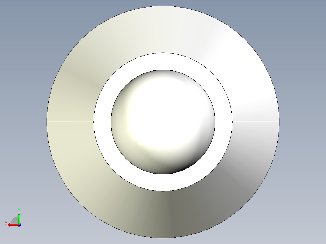 定位柱(輕荷重)(一字型)2205-3D多系列多零件图纸模型后视图