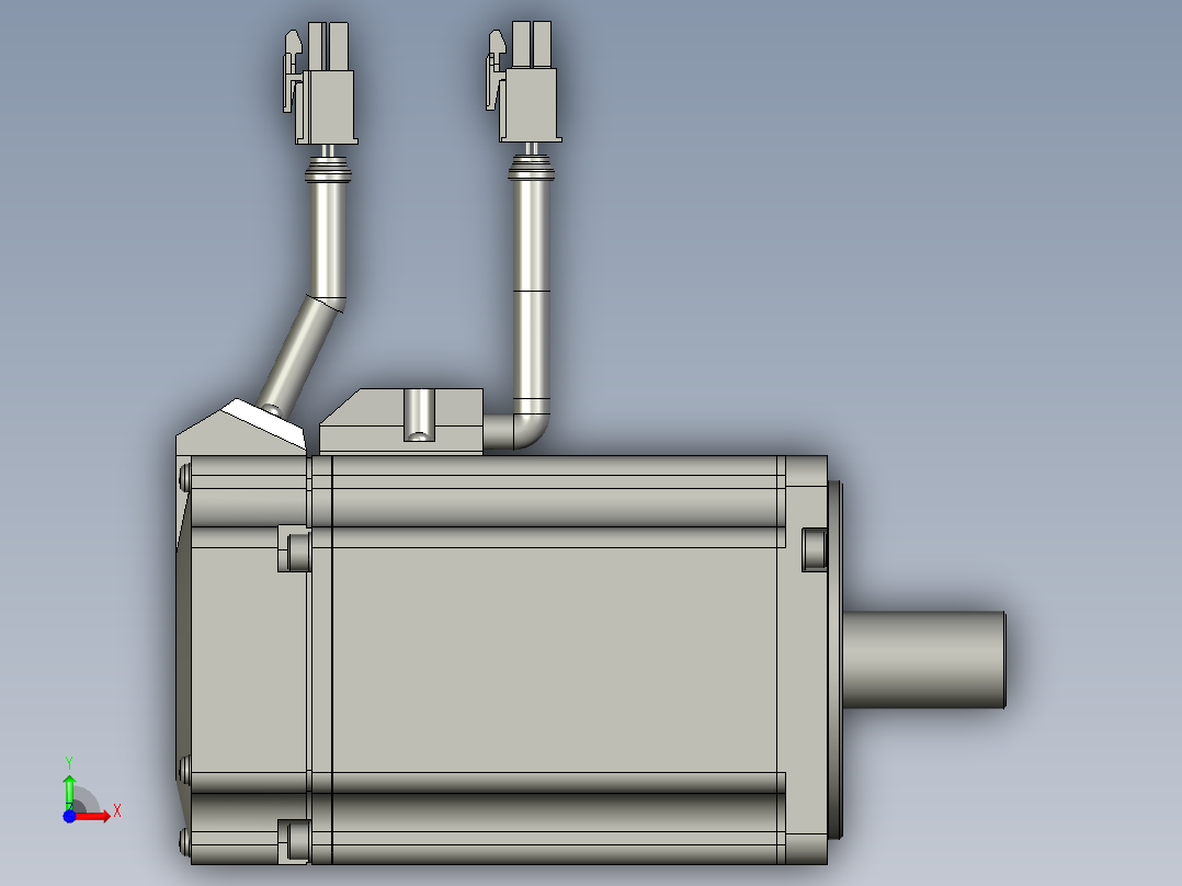 750W MHMD伺服马达前视图