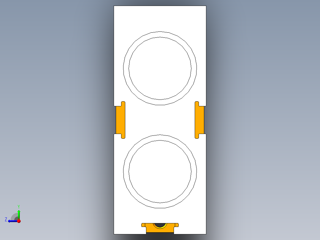 气缸TN20X40S右视图
