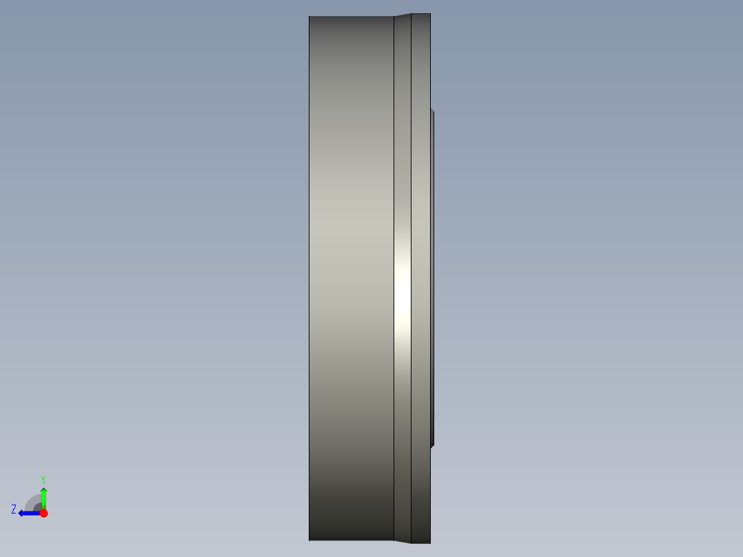 KOSMEKVSB100-C多系列多零件图纸模型多系列多零件图纸模型右视图