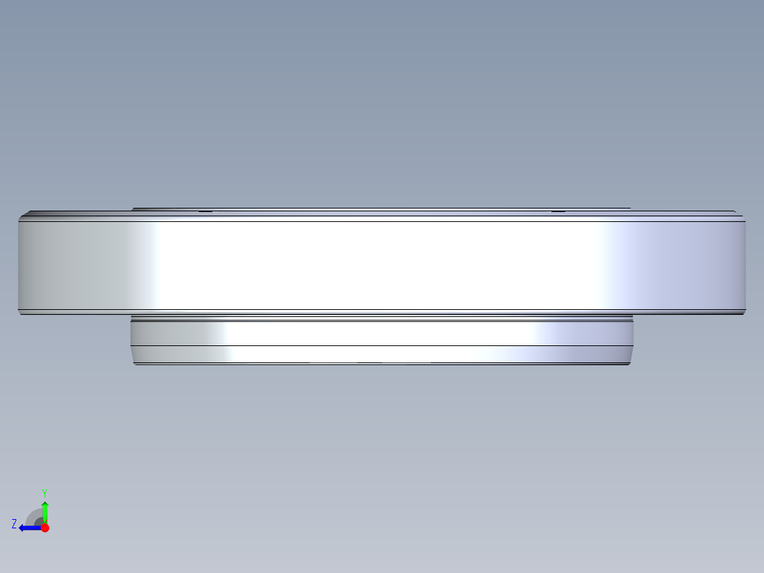 KOSMEKVSJ400-F多系列多零件图纸模型多系列多零件图纸模型右视图
