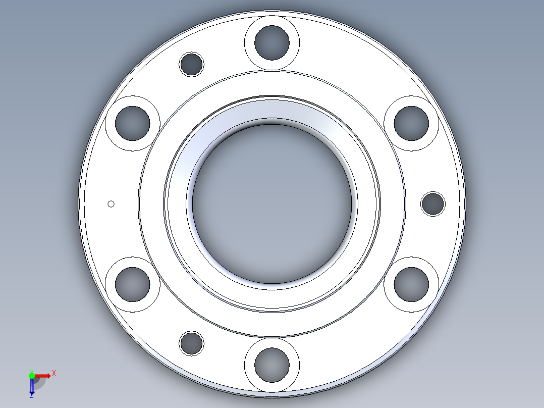 KOSMEKVSJ400-F多系列多零件图纸模型多系列多零件图纸模型俯视图