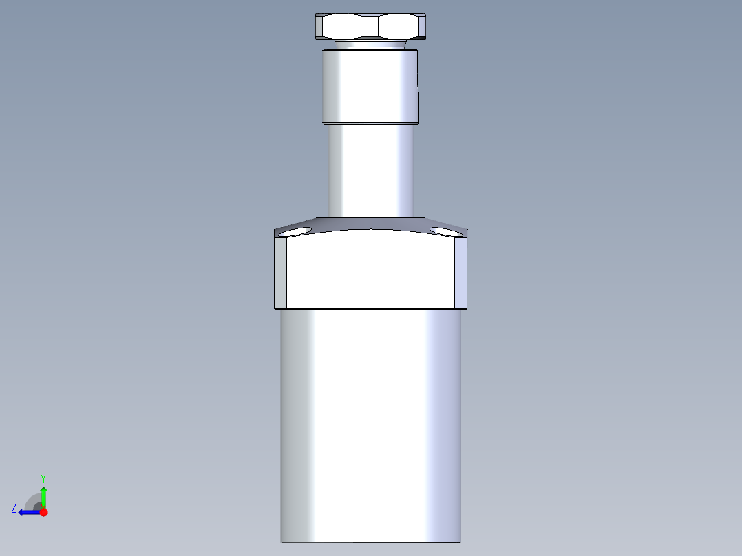 KOSMEKLHA0750-GL-Q25多系列多零件图纸模型右视图