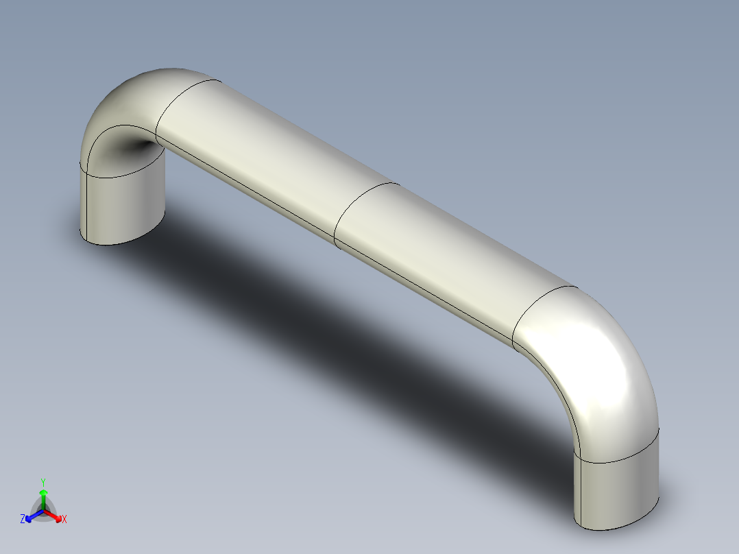 取手(鋁合金)(B)MO-3D多系列多零件图纸模型