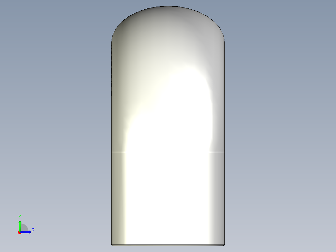 取手(鋁合金)(B)MO-3D多系列多零件图纸模型左视图