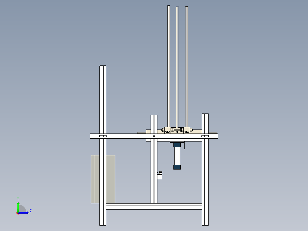 叠料机（制罐行业左视图