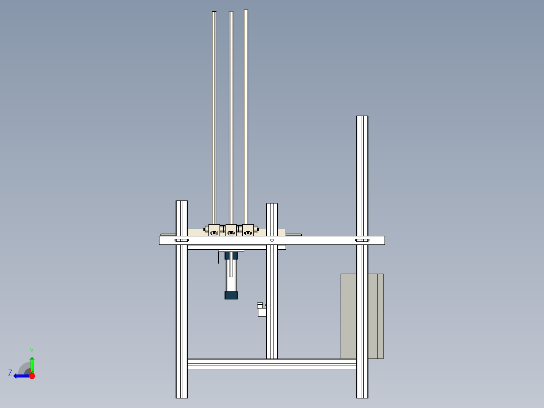 叠料机（制罐行业右视图