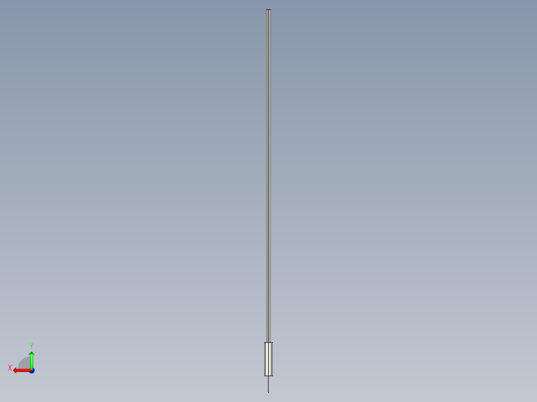 基恩士FU-56_kc图纸模型后视图