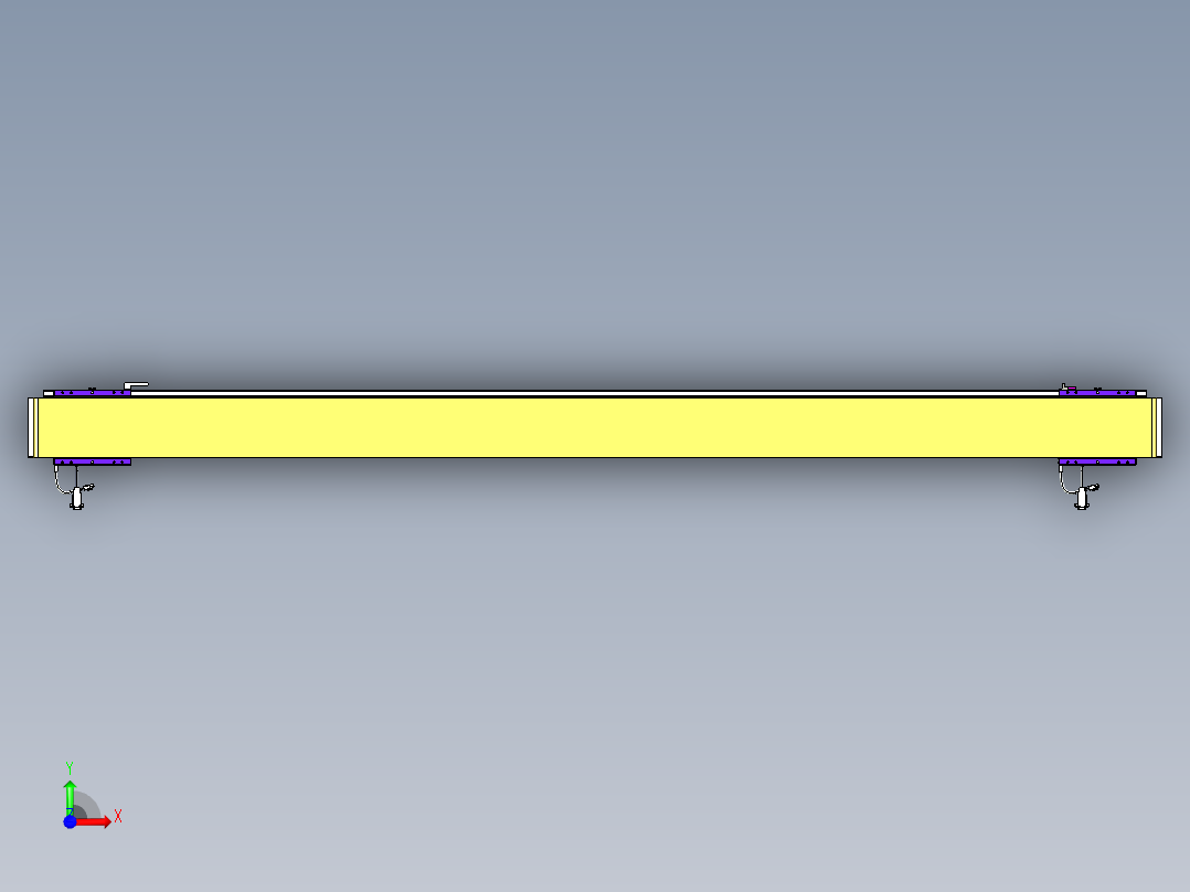 威洛博VL系列3d模型模组2VL14S2Y-S2150前视图