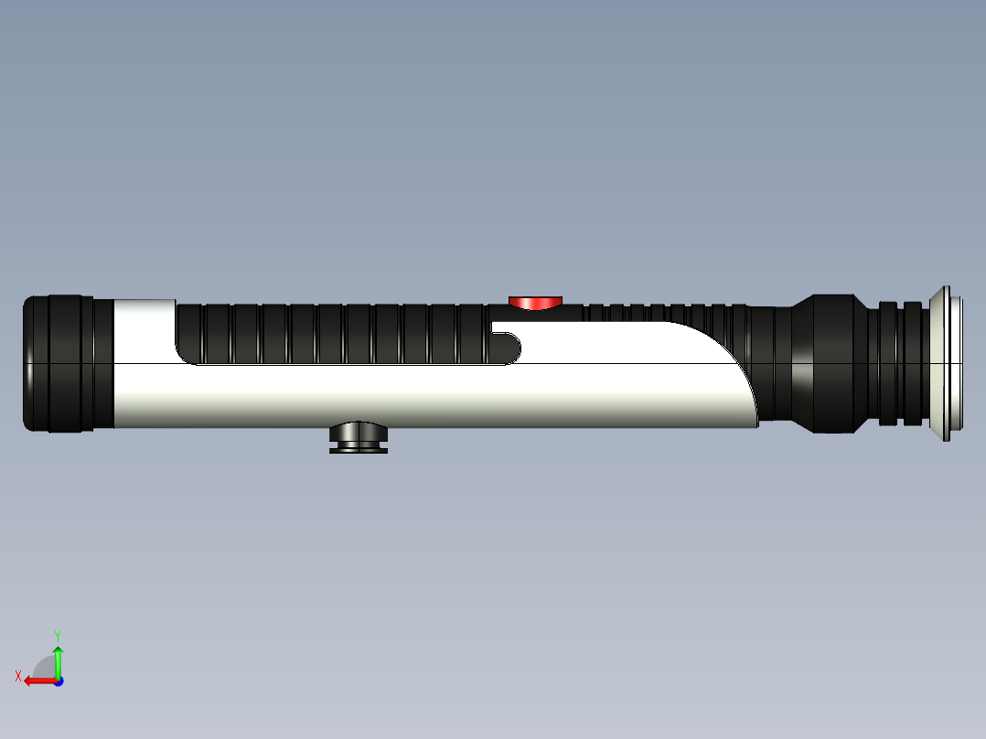 魁刚精灵光剑道具后视图