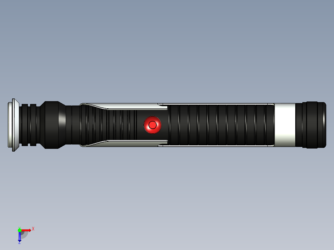 魁刚精灵光剑道具俯视图