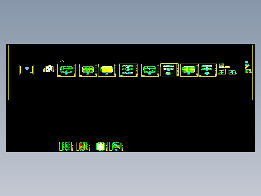 南安市三利石材公司钢结构CAD图