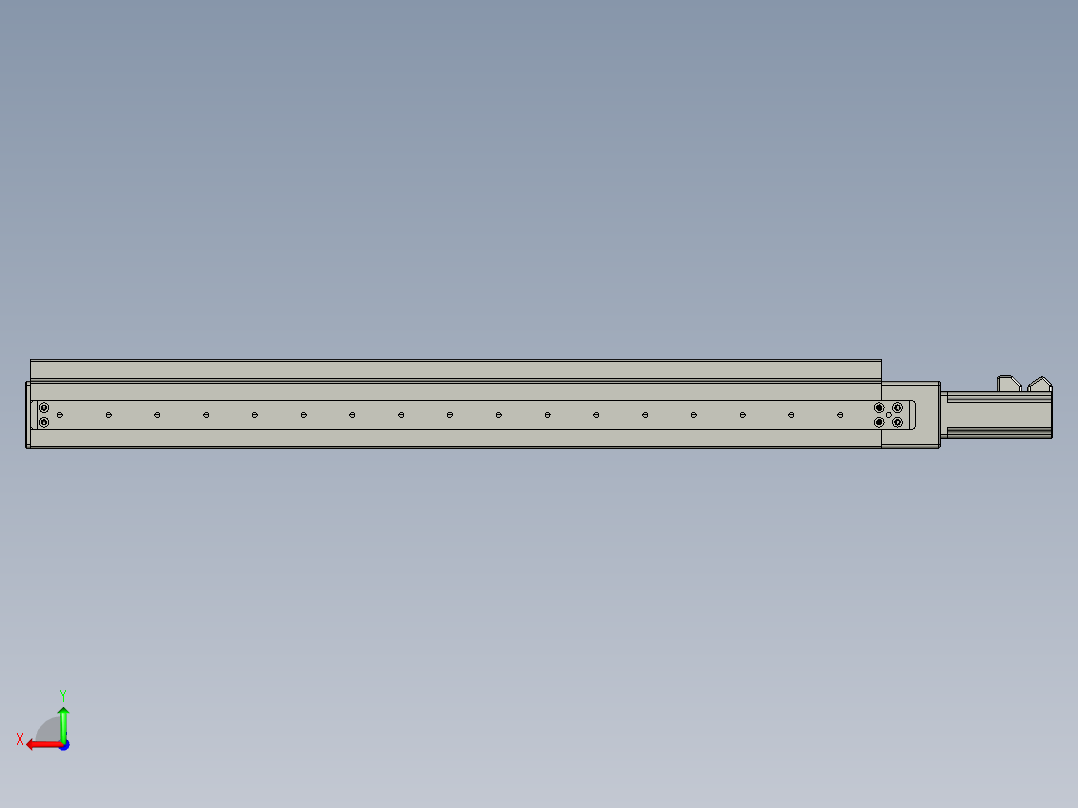 VF丝杆传动-一般环境VT5-L10-C-S560-BC-P10-C4后视图