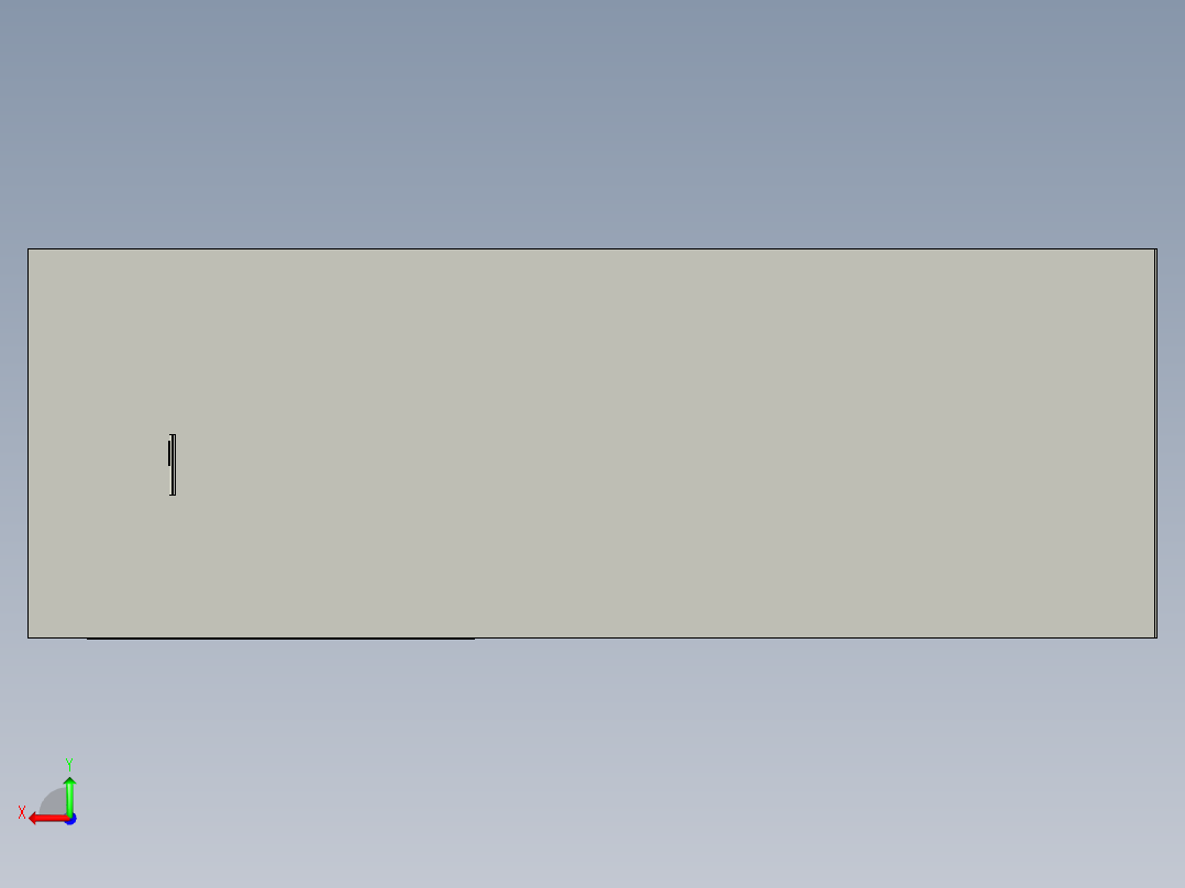 厨房设计后视图