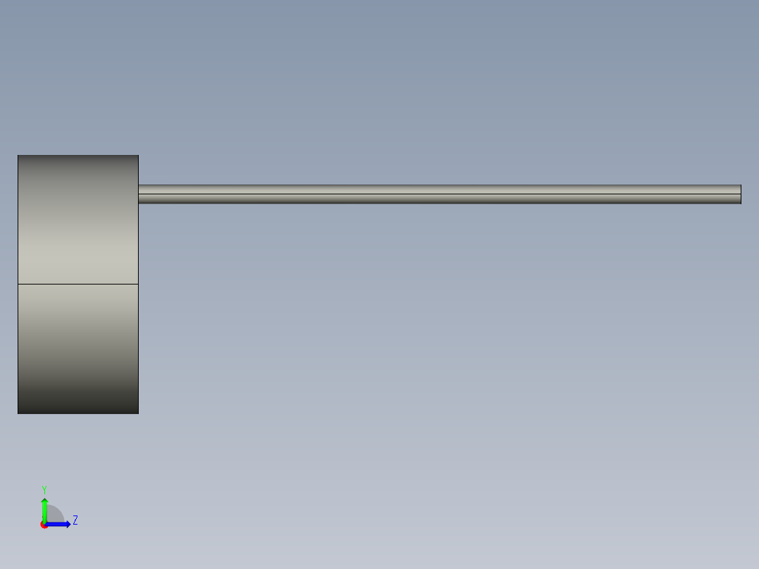 基恩士CA-DRW4F_kc图纸模型左视图