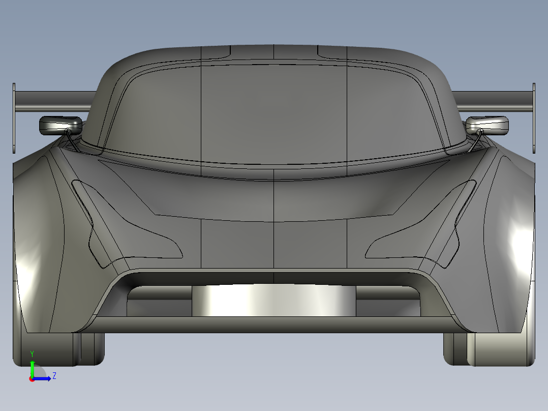 汽车车身 (85)左视图