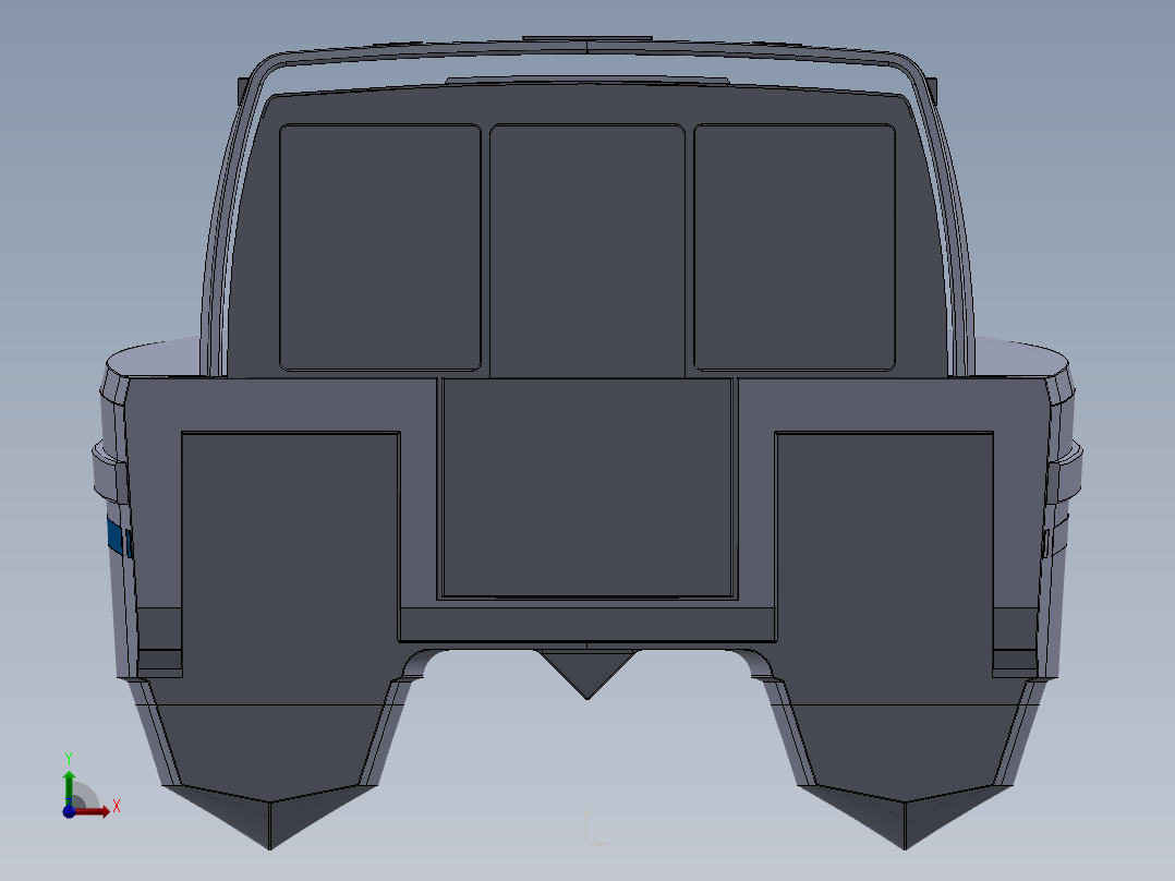 10米双体快艇简易模型