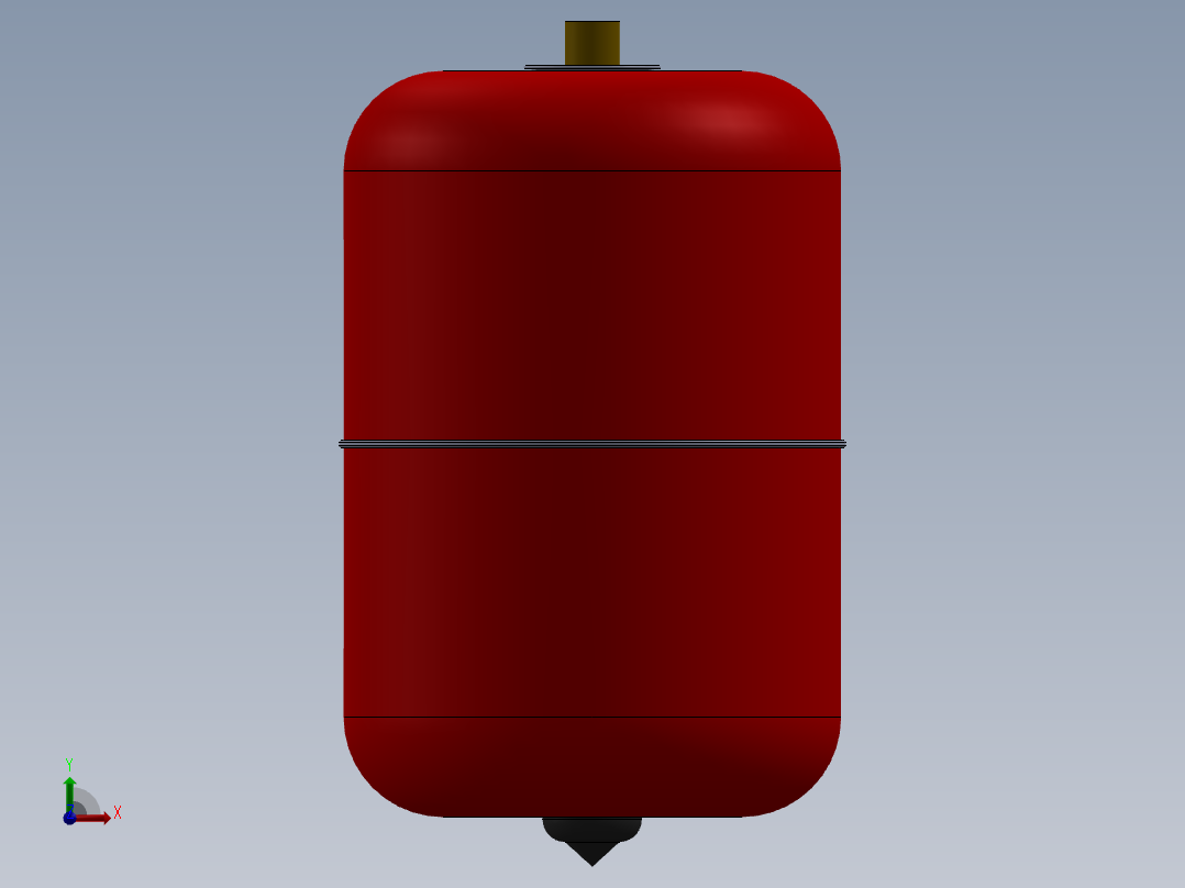 水圈300 x 200毫米前视图