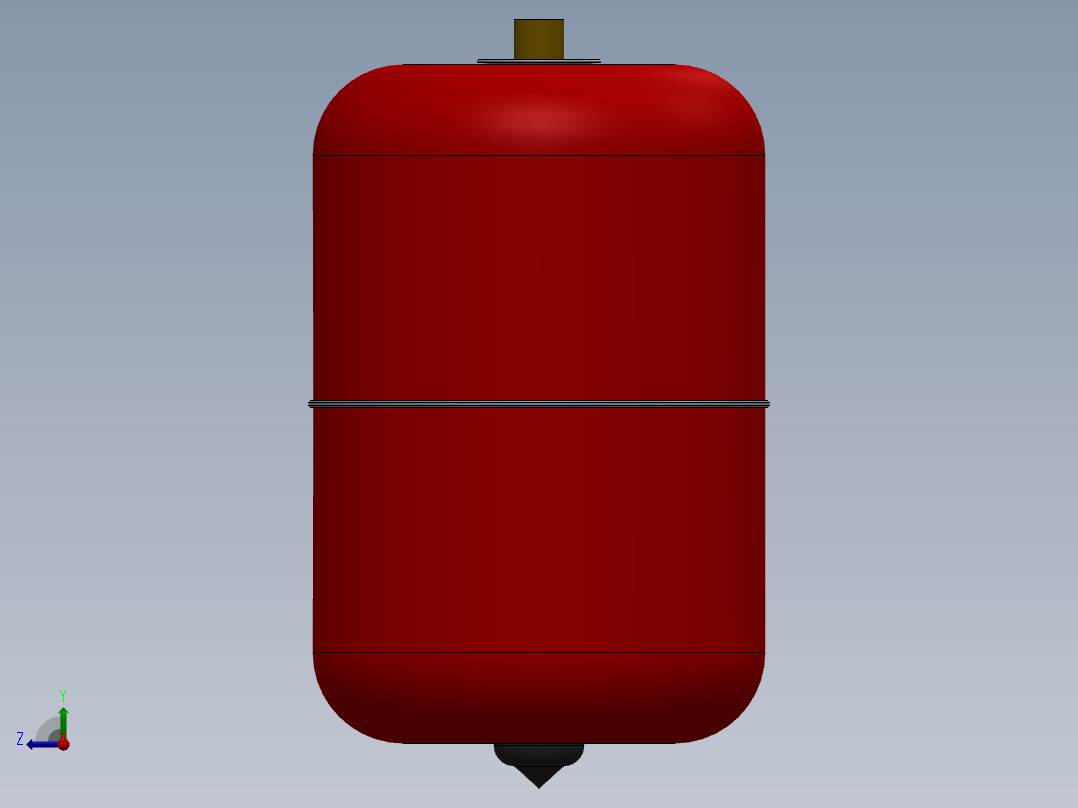 水圈300 x 200毫米右视图