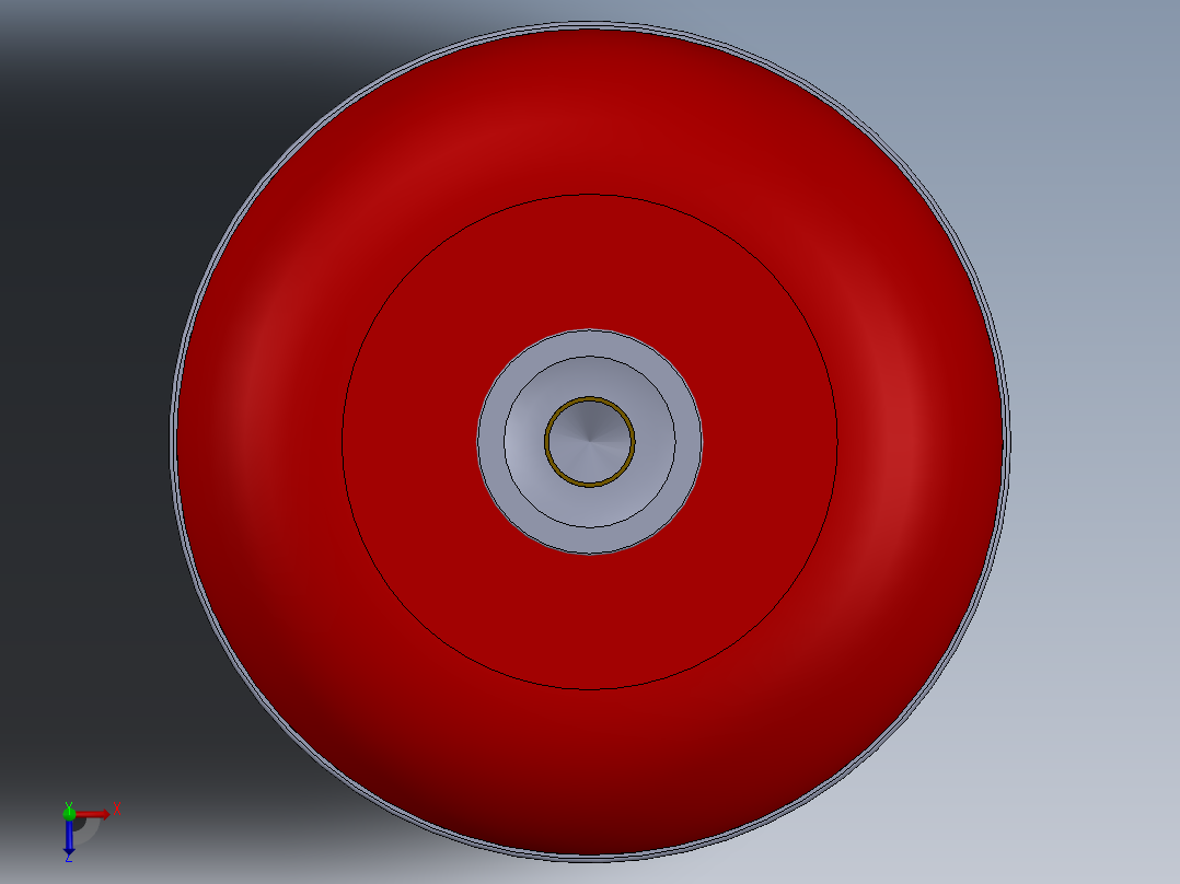 水圈300 x 200毫米俯视图