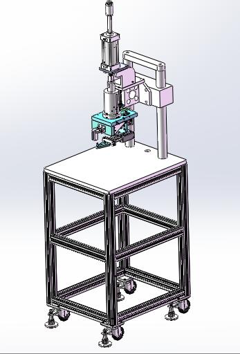 波纹管自动组装机（sw18可编辑+工程图）