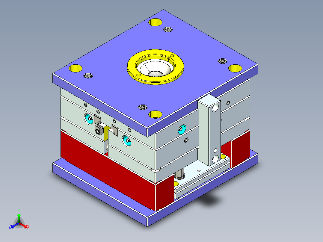 原型模具<span style='color: red'>3D</span>模型