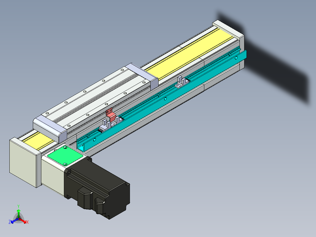 欧规系列-LB6-L130-C-S150-BL-P40-D3正等轴测图