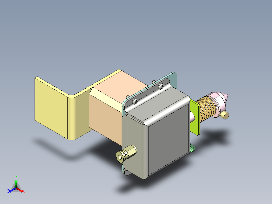 <span style='color: red'>3D</span><span style='color: red'>打印机</span>挤压式送丝机构1263153