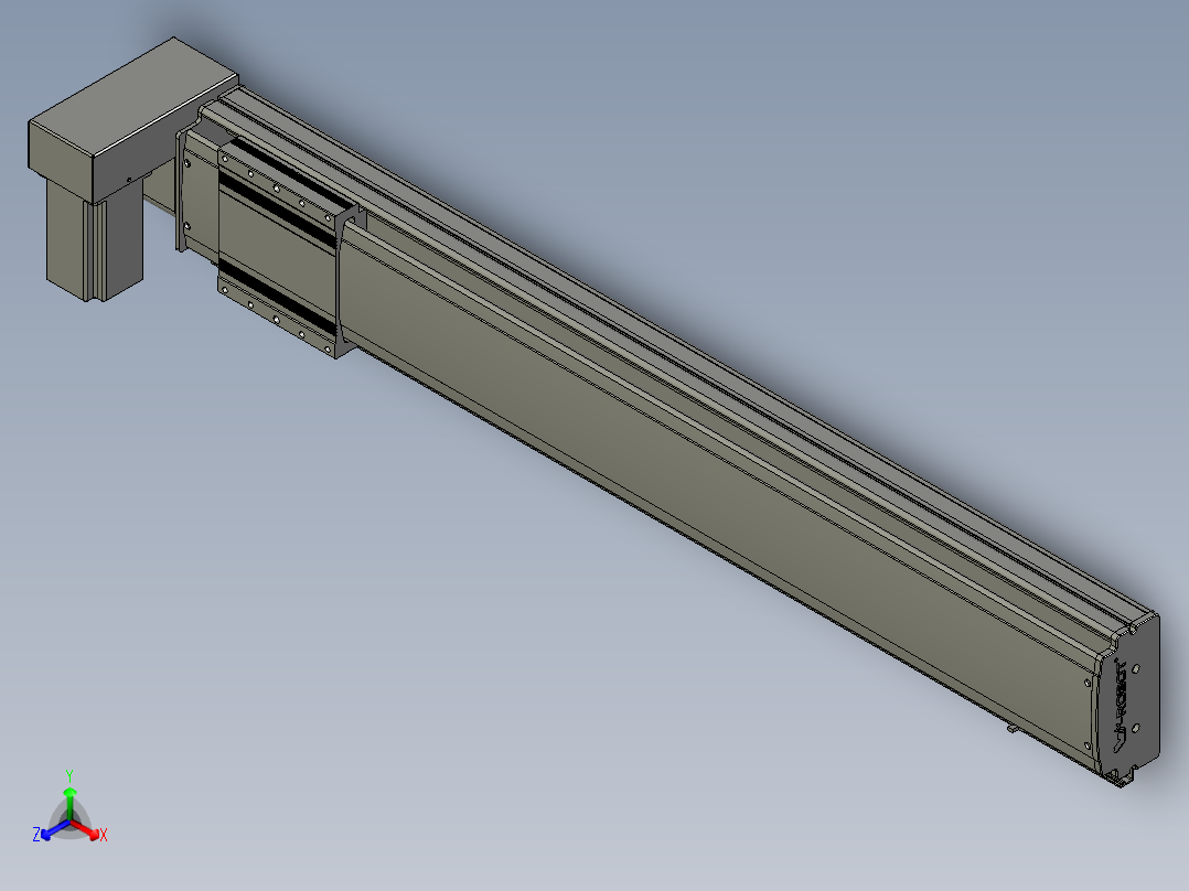 威洛博VBF17-S950-BRU正等轴测图