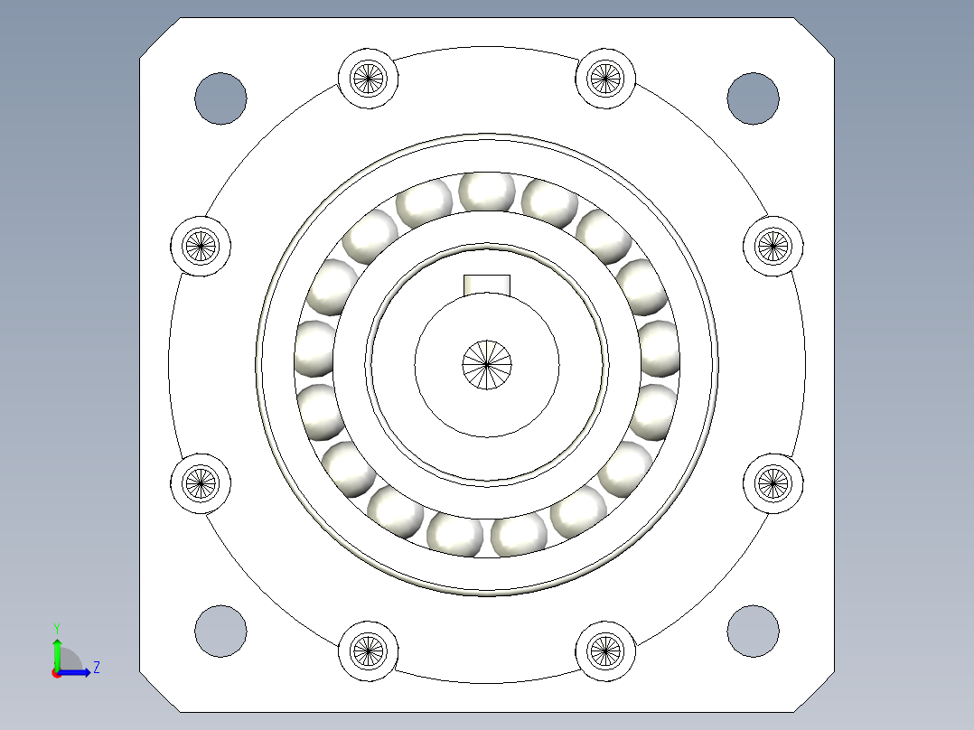 直齿PLF120-L2-LC 19-70-90-M5.stp左视图
