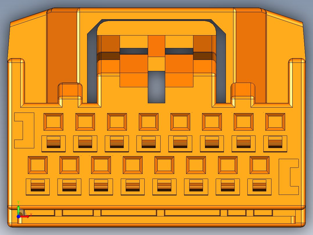连接器AAUS01DS0-016K0123前视图