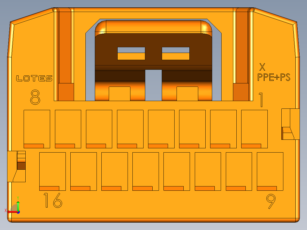 连接器AAUS01DS0-016K0123后视图