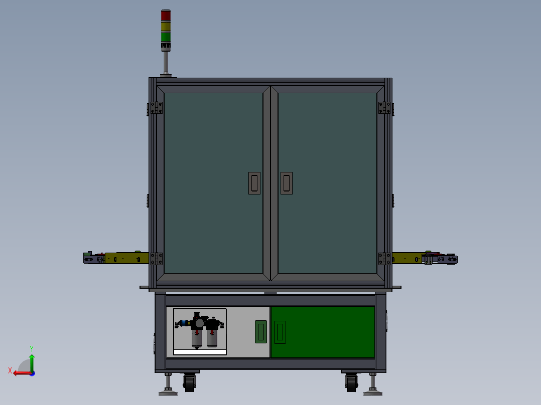 自动头部胶纸贴合机sw18后视图