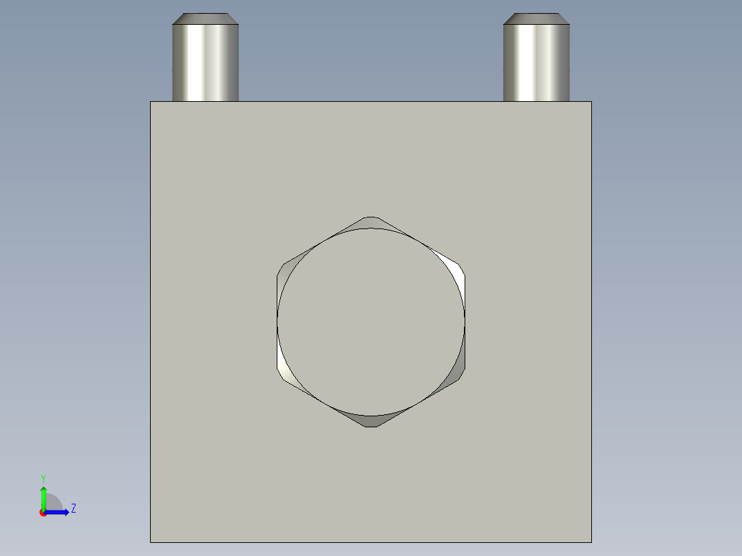 KOSMEKJKA0x0-0S_rev1多系列多零件图纸模型左视图