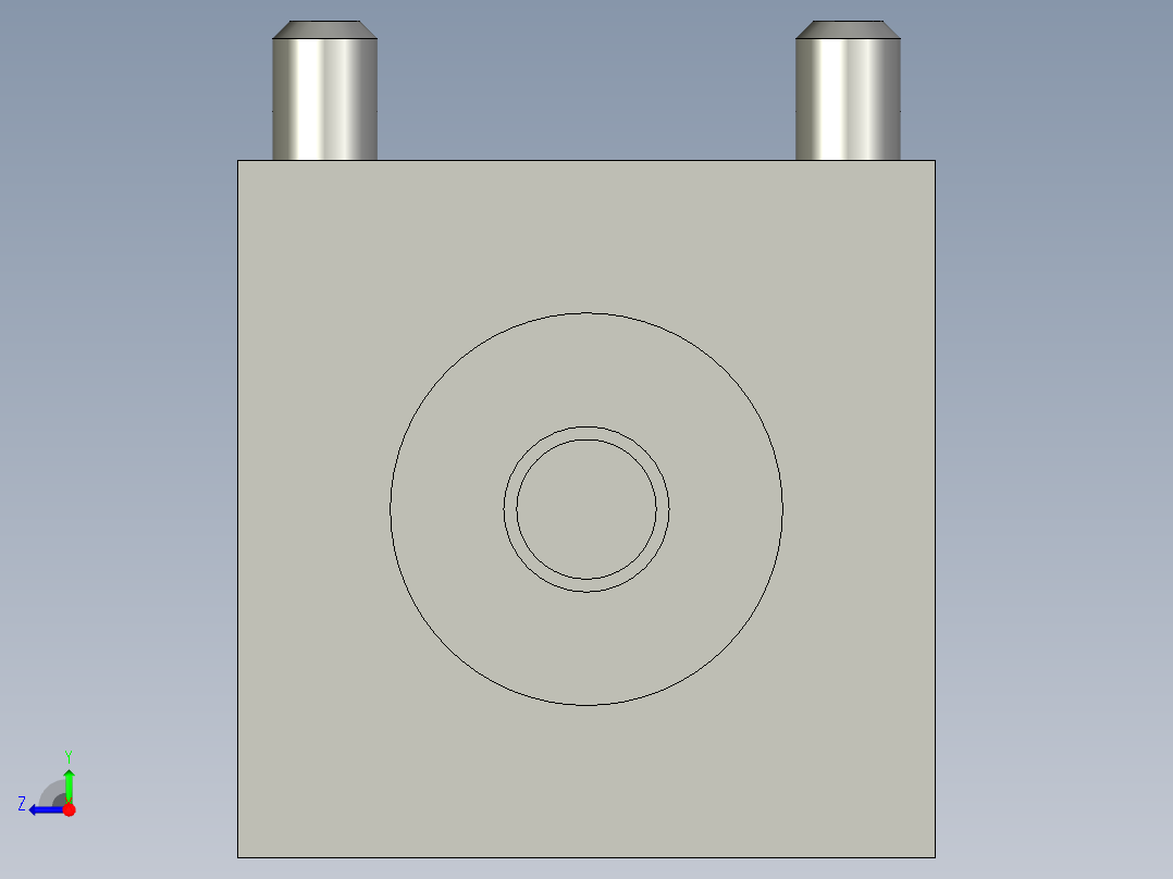 KOSMEKJKA0x0-0S_rev1多系列多零件图纸模型右视图