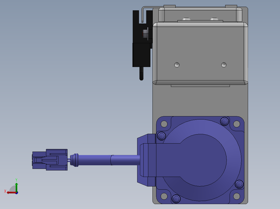 精密模组MY60-T10-500L-BM-P20B-C4-C后视图