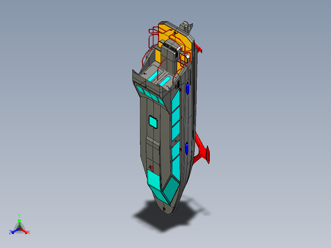 Dolphin Seabus游艇模型