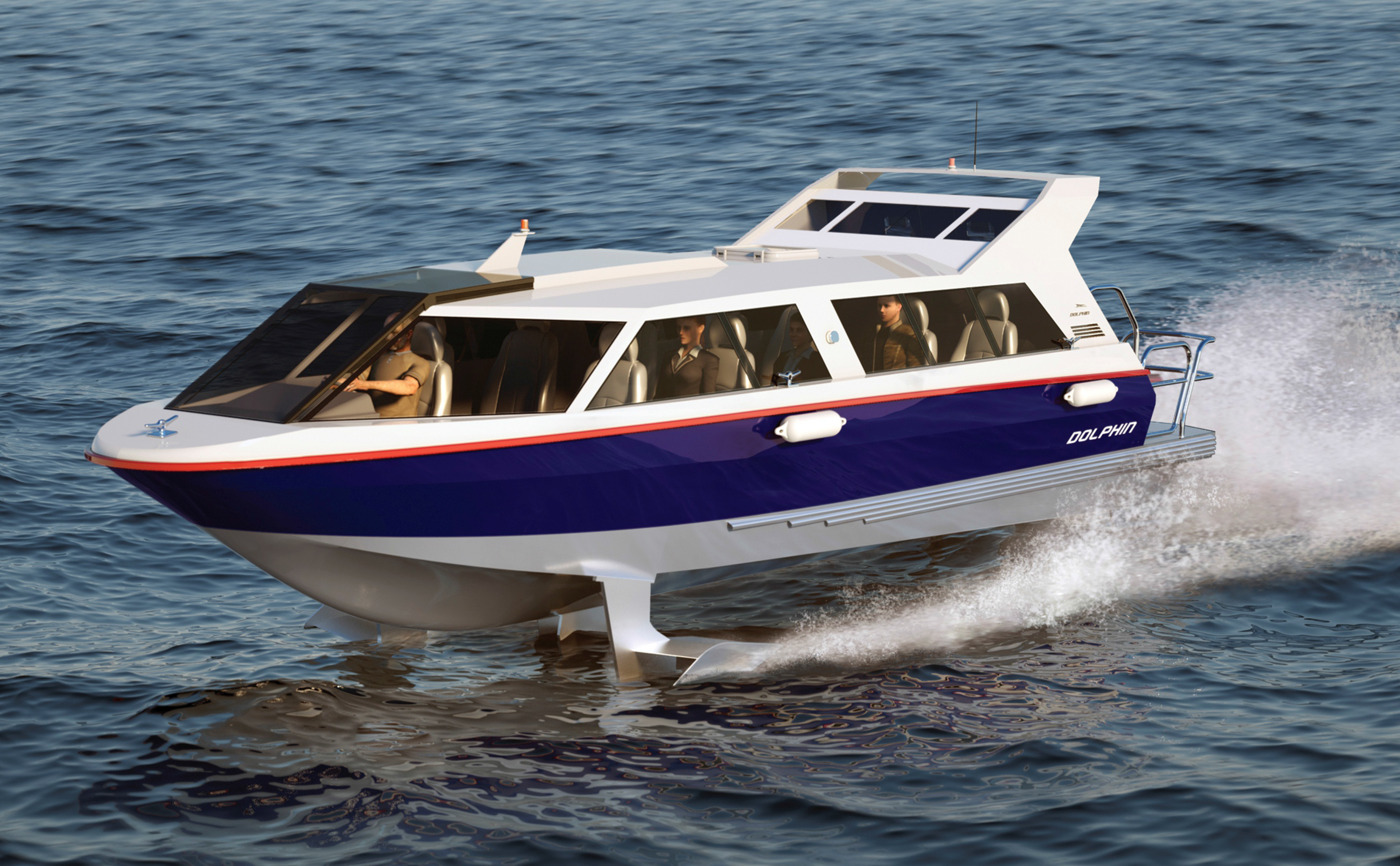 Dolphin Seabus游艇模型