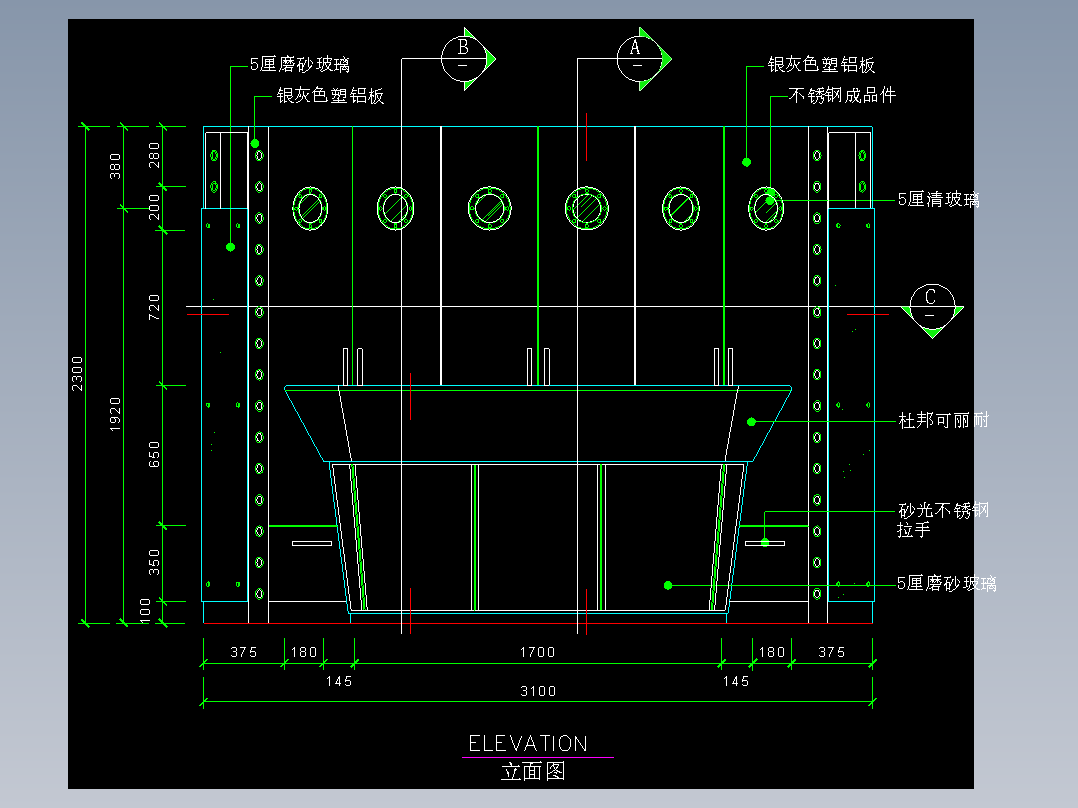 建筑图库工装一-FH04019D