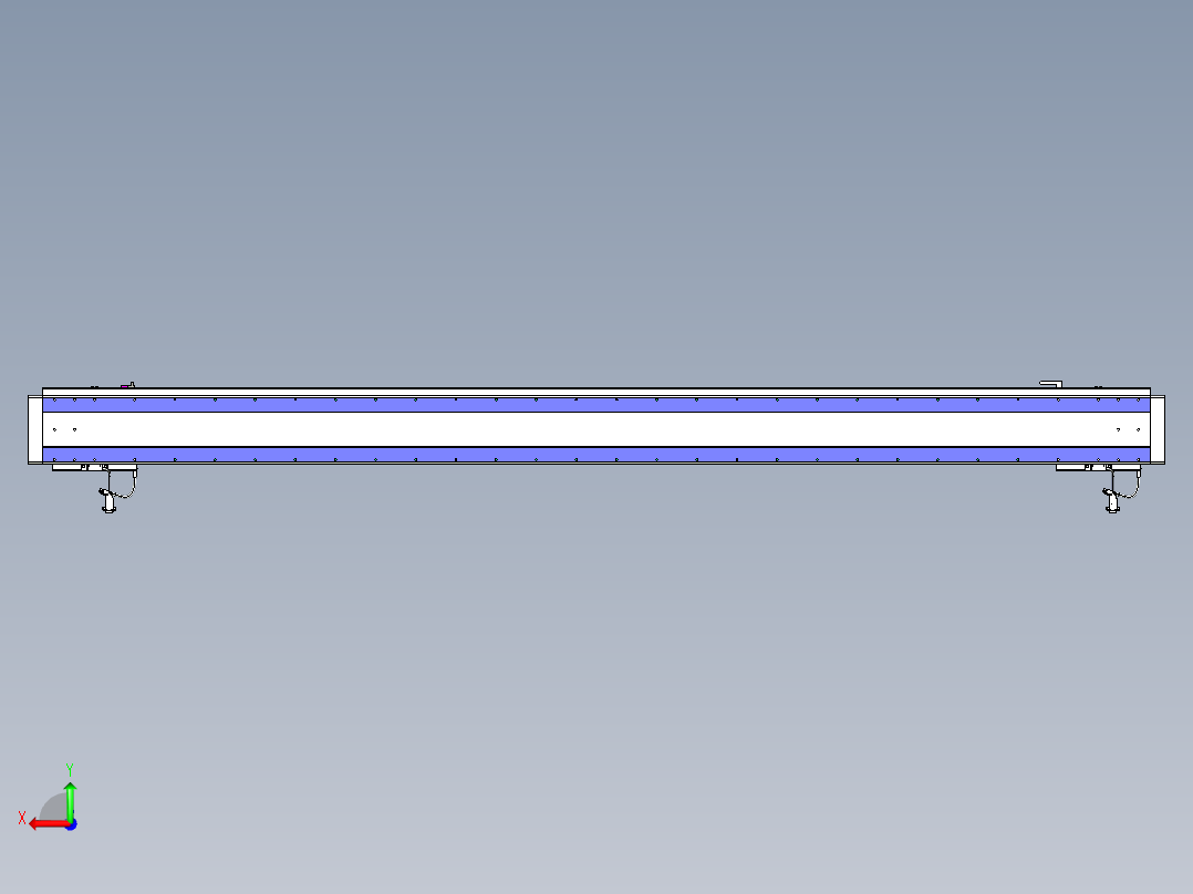 威洛博VL系列直线电机模组-2VL17E3-S2250后视图