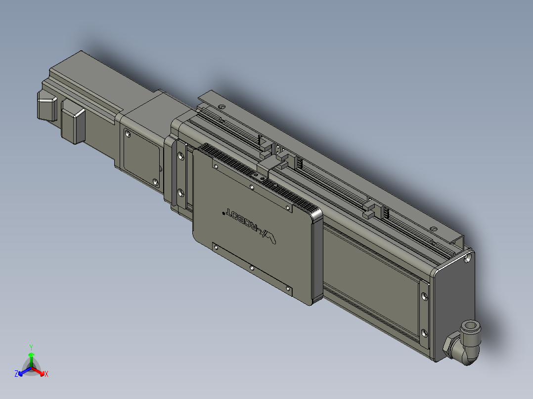 威洛博VC10-S100-BC-P40正等轴测图