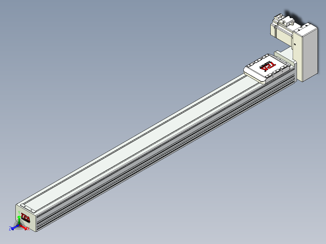 同步带全封闭直线模组TPA-HCB-85D-90-L900-LU-Y-P20-N3