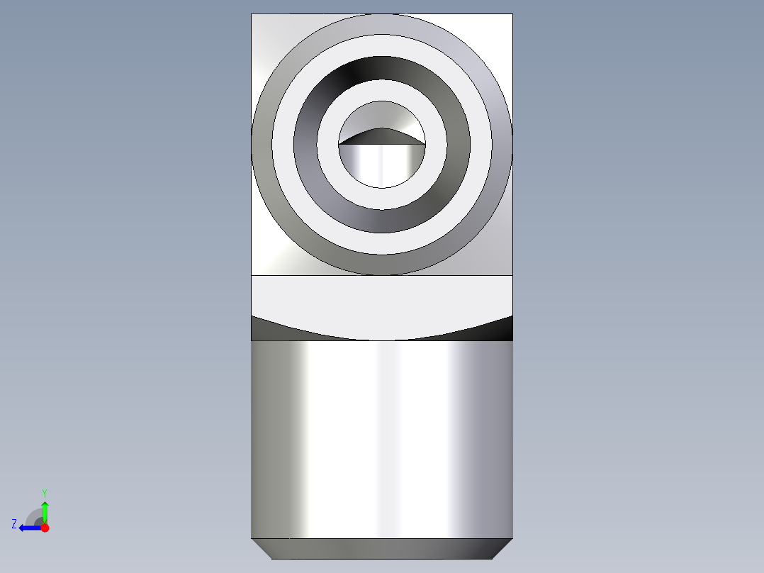 卡套式工业通用硬管接头EO_Union_elbow_W06LCFX右视图