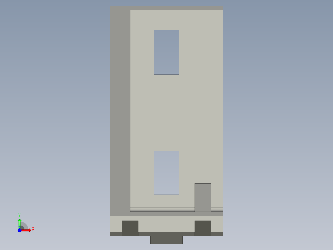 型材-BR 30X60 ANGLE BRACKET KJN523538前视图